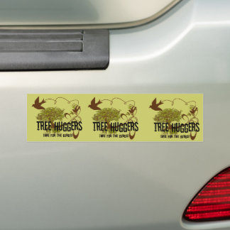 Pegatina Para Coche Los abraza de árboles son para los pájaros