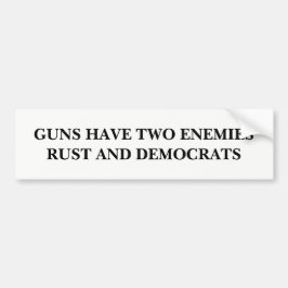 Pegatina Para Coche Los armas tienen dos enemigos