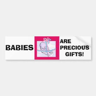 PEGATINA PARA COCHE ¡LOS BEBÉS SON REGALOS PRECIOSOS!