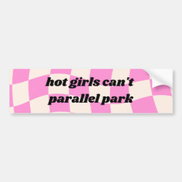 Pegatina Para Coche Los chicas calientes no pueden paralizar la pegati