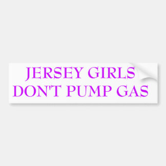 PEGATINA PARA COCHE LOS CHICAS DEL JERSEY NO BOMBEAN EL GAS