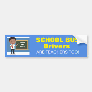 Pegatina Para Coche ¡Los conductores del autobús escolar son