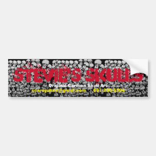Pegatina Para Coche Los cráneos de Stevie