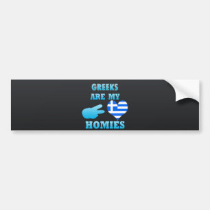 Pegatina Para Coche Los Griegos son mi Homies