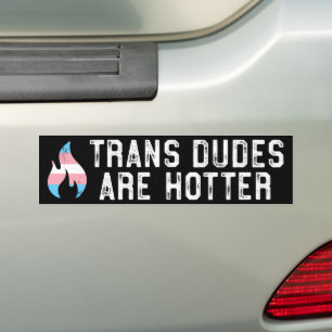 Pegatina Para Coche Los hombres trans son transexuales LGBTQ más cande