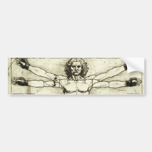 Pegatina Para Coche Los Muttahida Majlis-E-Amal de Vitruvian sirven
