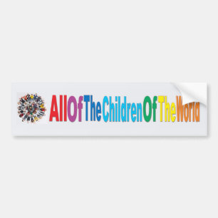 Pegatina Para Coche Los Niños Del Mundo