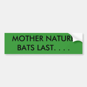 PEGATINA PARA COCHE LOS PALOS DE LA MADRE NATURALEZA DURAN. …