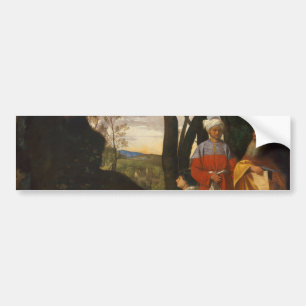 Pegatina Para Coche Los tres filósofos (sabios) (de Giorgione)