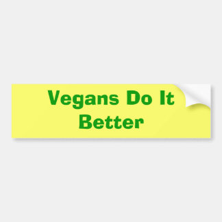 Pegatina Para Coche Los veganos mejora