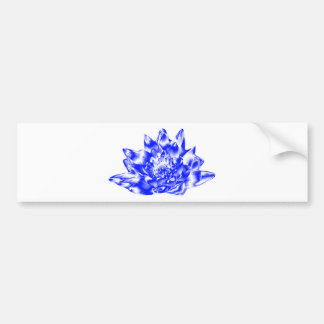 Pegatina Para Coche Lotus cristalino azul