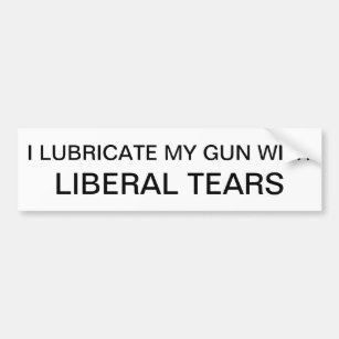 Pegatina Para Coche Lubrico mi arma con los rasgones liberales