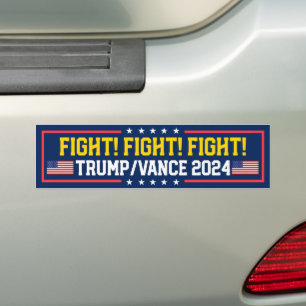 Pegatina Para Coche Lucha contra Trump Vance 2024