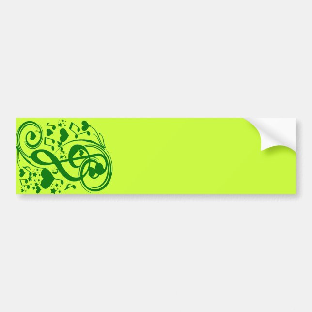 Pegatina Para Coche Luck Notes_ (Frente)