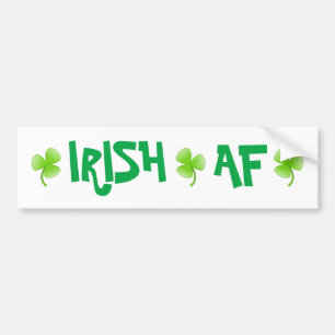Pegatina Para Coche Lucky Clover Shamrock Irish