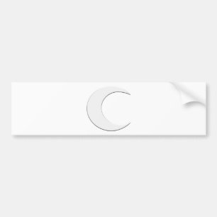 Pegatina Para Coche Luna creciente