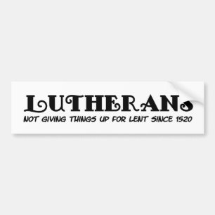 Pegatina Para Coche Luteranos