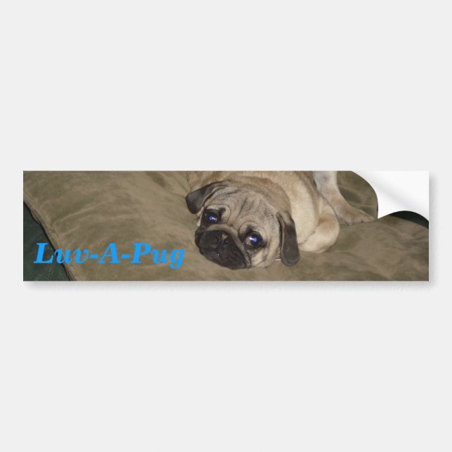 Pegatina Para Coche Luv-UNO-Barro amasado (Frente)