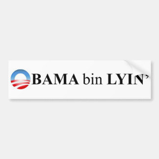 Pegatina Para Coche Lyin del compartimiento de Obama