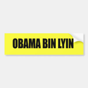Pegatina Para Coche Lyin del compartimiento de Obama