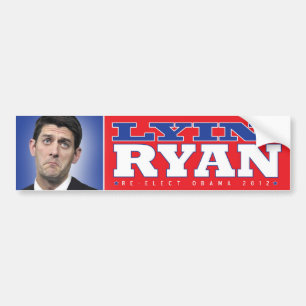 Pegatina Para Coche Lyin Paul Ryan Bumpersticker