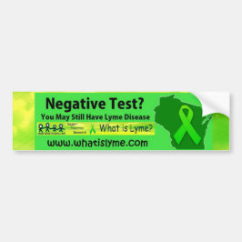 Pegatina Para Coche Lyme Awareness Bumper Sticker