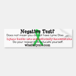 Pegatina Para Coche Lyme Awareness Bumper Sticker