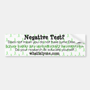 Pegatina Para Coche Lyme Awareness Bumper Sticker