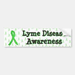 Pegatina Para Coche Lyme Disease Awareness Ribbon Bumper Sticker
