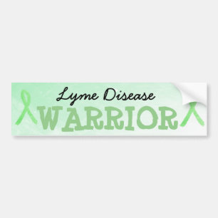 Pegatina Para Coche Lyme Disease Warrier Bumper Sticker