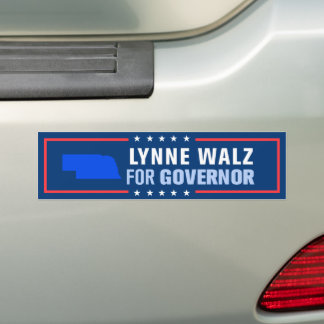 Pegatina Para Coche Lynne Walz para Gobernadora de Nebraska