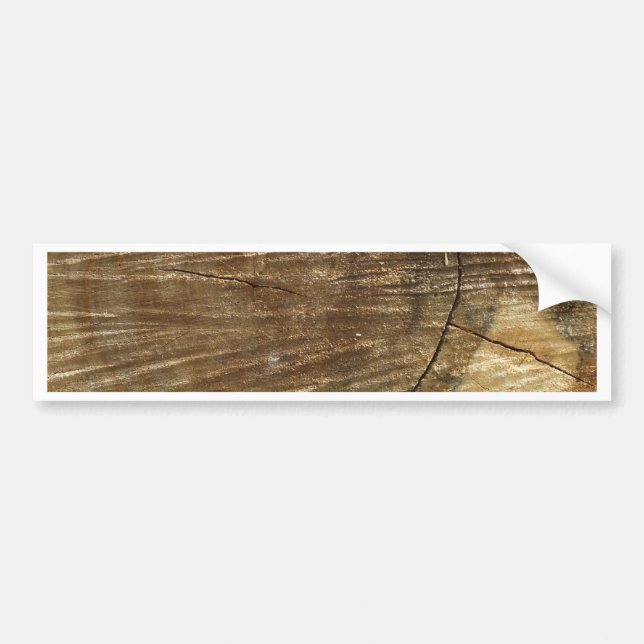 Pegatina Para Coche madera (Frente)
