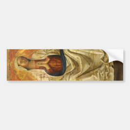 Pegatina Para Coche Madonna en Gloria (Virgen María Enstronada)