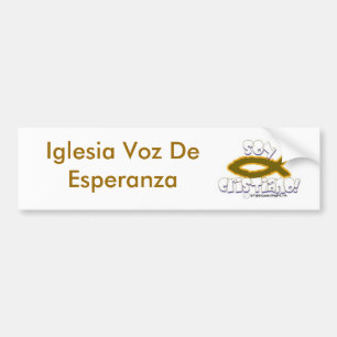 Pegatina Para Coche maHOu-arteparaJesus135, Iglesia Voz De Esperanza