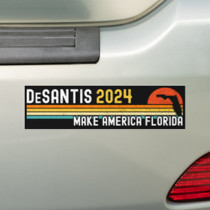 Pegatina Para Coche Make America Florida Ron DeSantis 2024