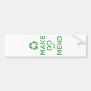 Pegatina Para Coche Make Do and Mend