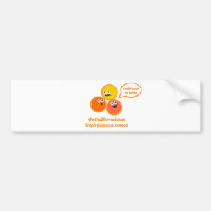 Pegatina Para Coche Mal MRSA