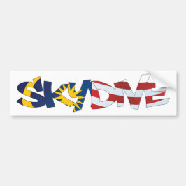 PEGATINA PARA COCHE MALASIA SKYDIVE DE STICKER