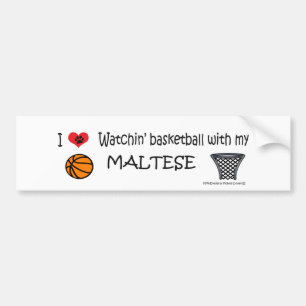 PEGATINA PARA COCHE MALTÉS