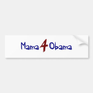 Pegatina Para Coche Mamá 4 Obama (2)
