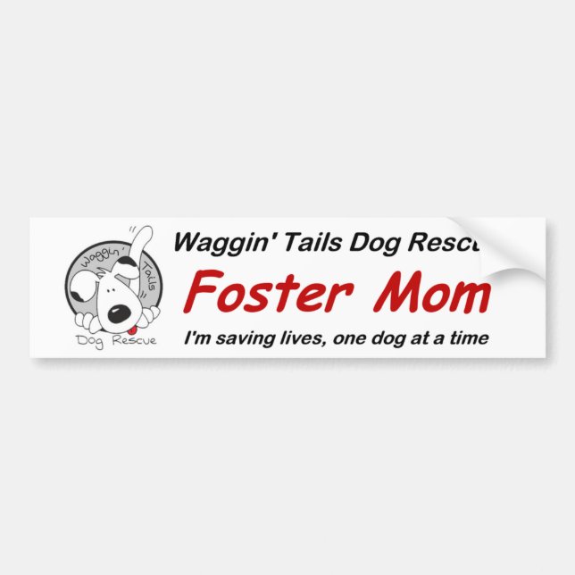 Pegatina Para Coche Mamá adoptiva (Frente)