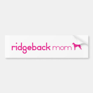 Pegatina Para Coche Mamá de Rhodesian Ridgeback