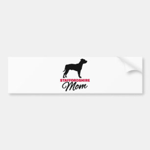 Pegatina Para Coche Mamá de Staffordshire