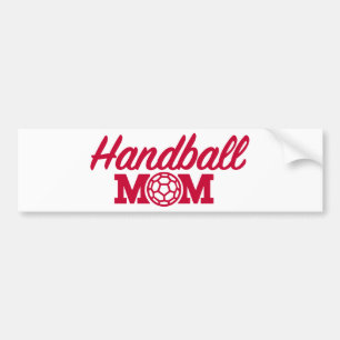 Pegatina Para Coche Mamá del balonmano