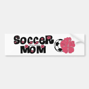 Pegatina Para Coche Mamá del fútbol