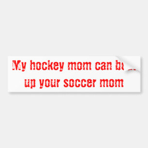 Pegatina Para Coche Mamá del hockey