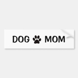 Pegatina Para Coche Mamá del perro