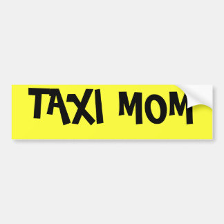 PEGATINA PARA COCHE MAMÁ DEL TAXI
