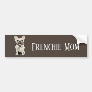 Pegatina Para Coche Mamá Frenchie