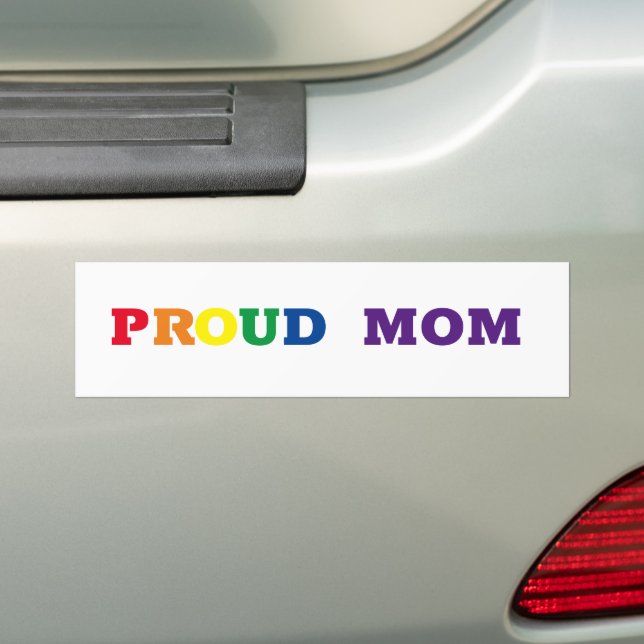 Pegatina Para Coche "Mamá orgullosa" (en coche)